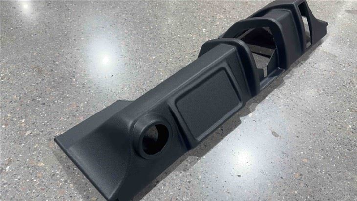 ABS Black Matte Forklift Interior Liners & Guards