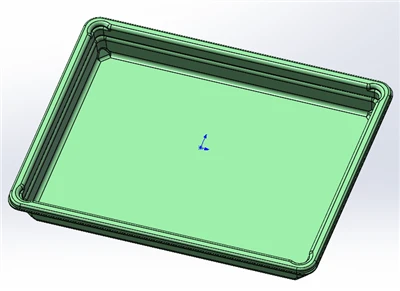 Thermoforming ABS Food Tray - Material Meet The Standard To Touch The Food Directly